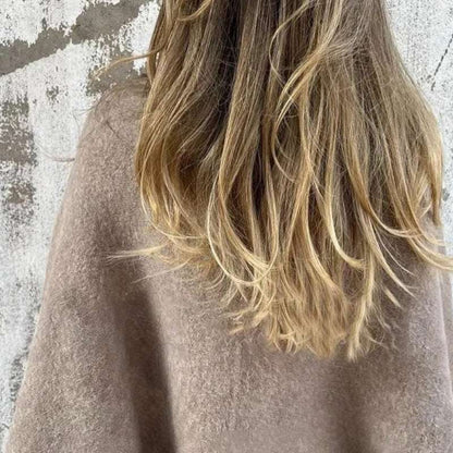 Women's Cardigan | Cropped Boxy Cut, Round Neckline