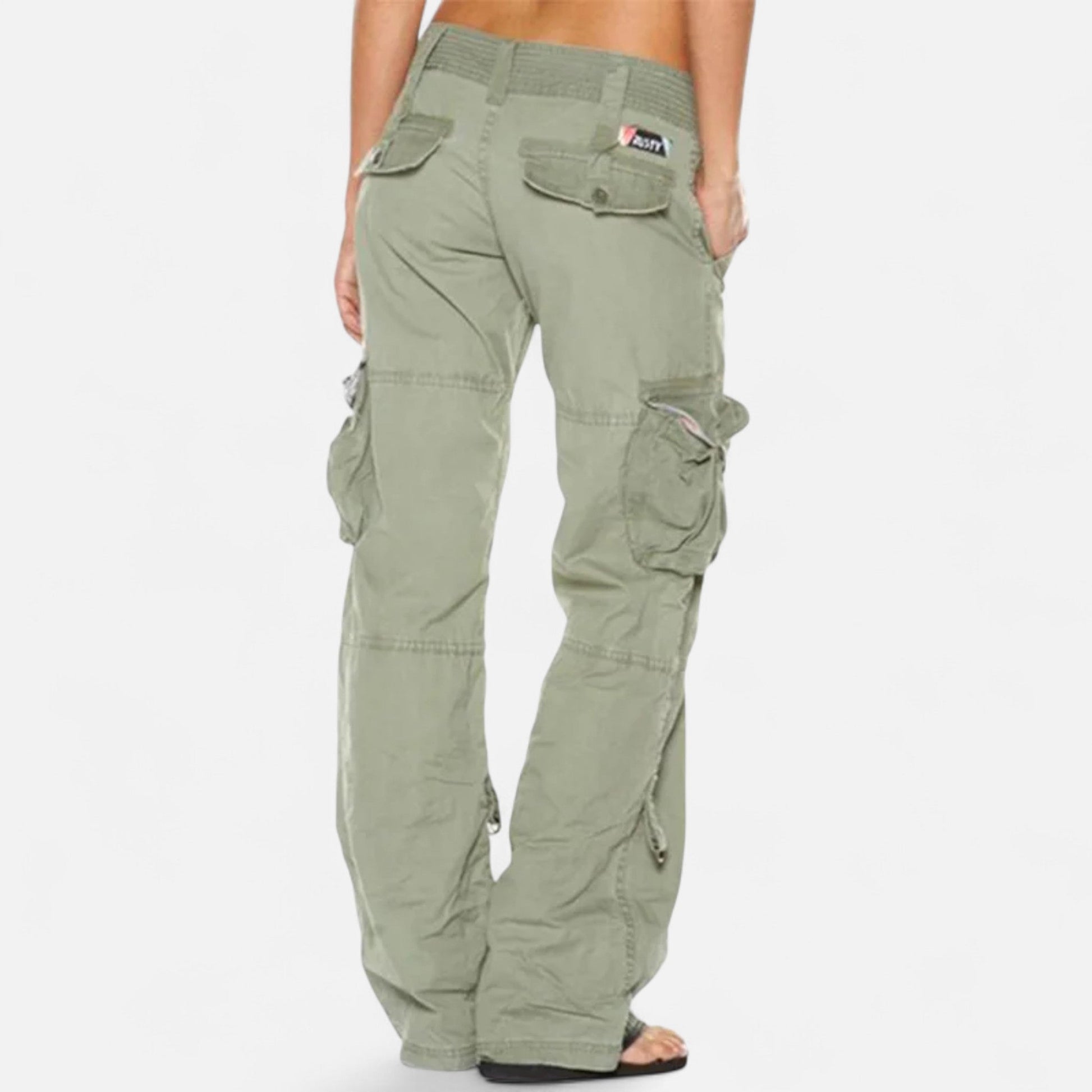 Women's Cargo Pants | Low-Rise Fit, Multi-Pocket Utility