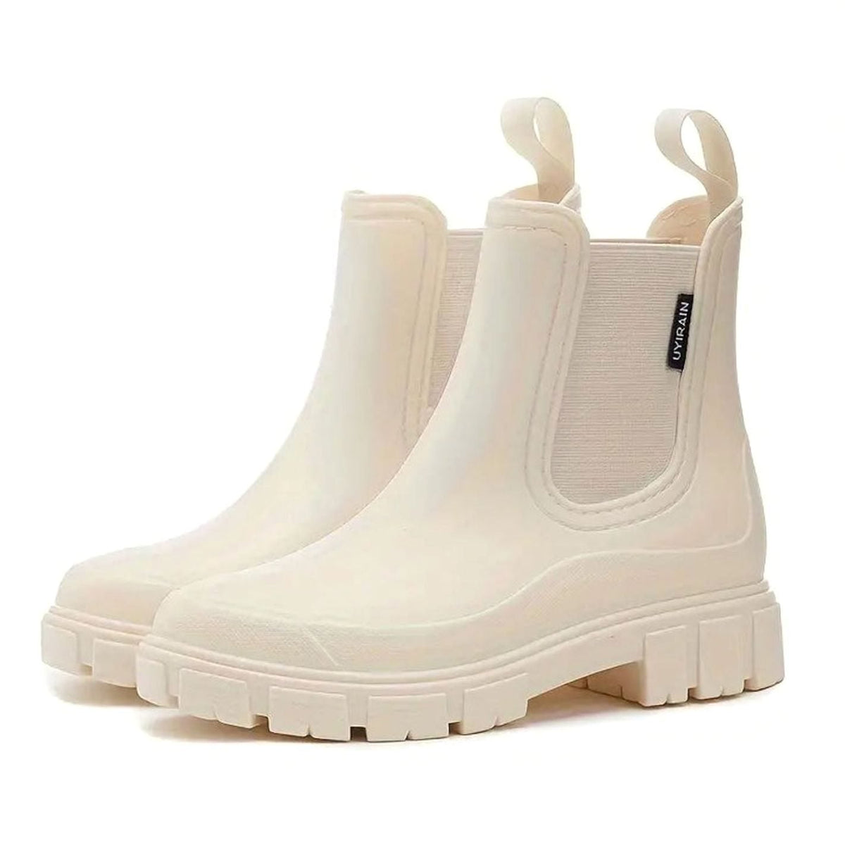 Arlene | Women's Waterproof Slip-On Chelsea Boots with Block Heel