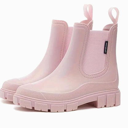 Arlene | Women's Waterproof Slip-On Chelsea Boots with Block Heel