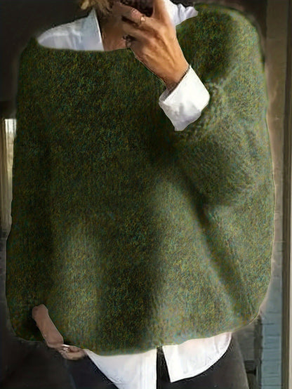 Women's Chunky Knit Jumper | Relaxed Fit & Batwing Sleeves 6