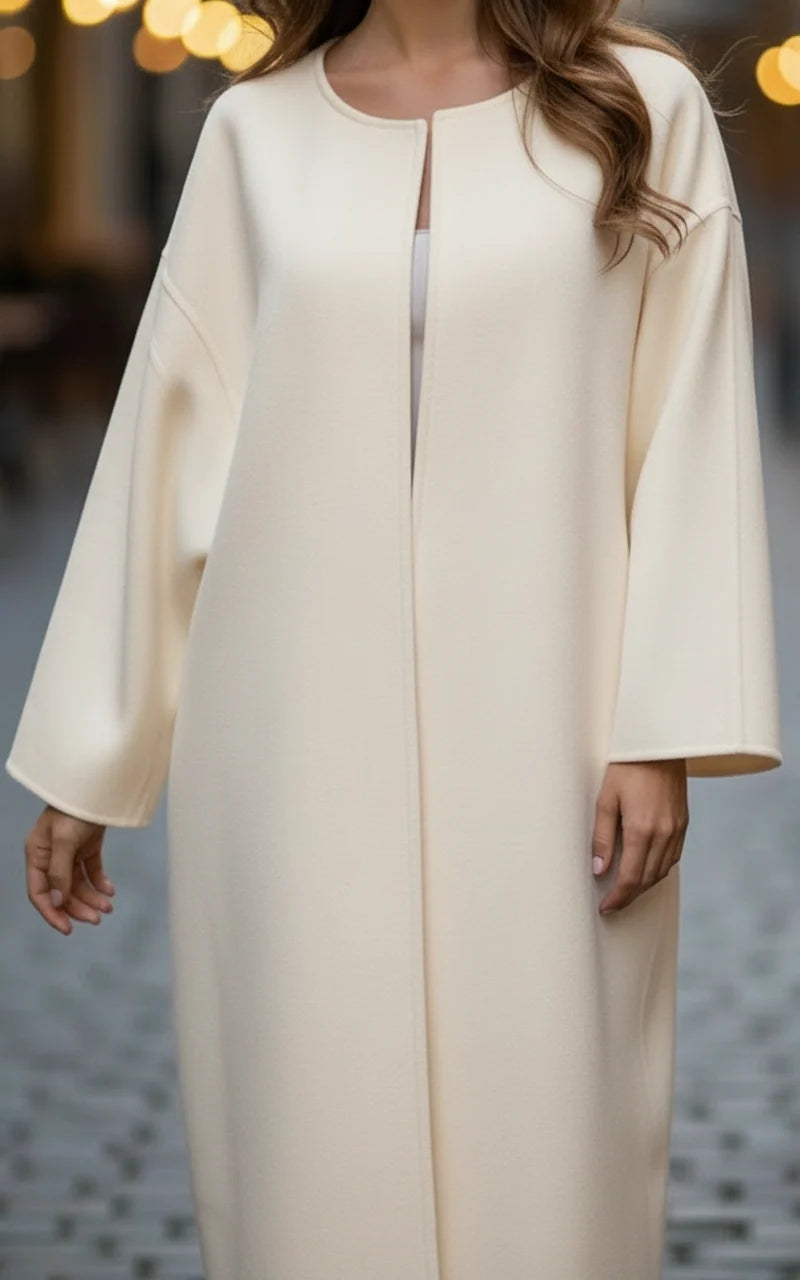 Elena | Oversized Longline Coat - Lumina 1