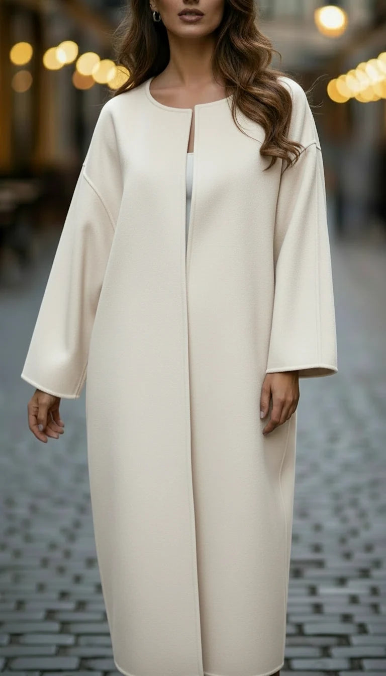 Elena | Oversized Longline Coat - Lumina 0