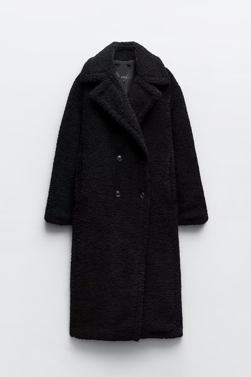 Women's Coat | Double-Breasted & Long Fit 2