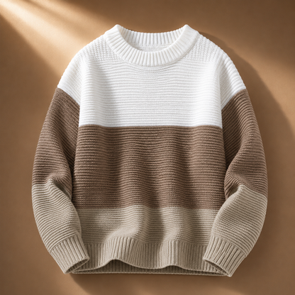 Women's Colorblock Knit Jumper | Relaxed Fit & Warm 10