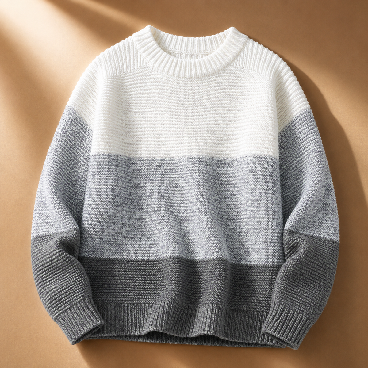 Women's Colorblock Knit Jumper | Relaxed Fit & Warm 13