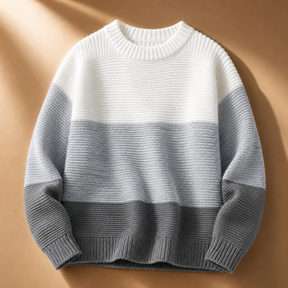 Women's Colorblock Knit Jumper | Relaxed Fit & Warm 13