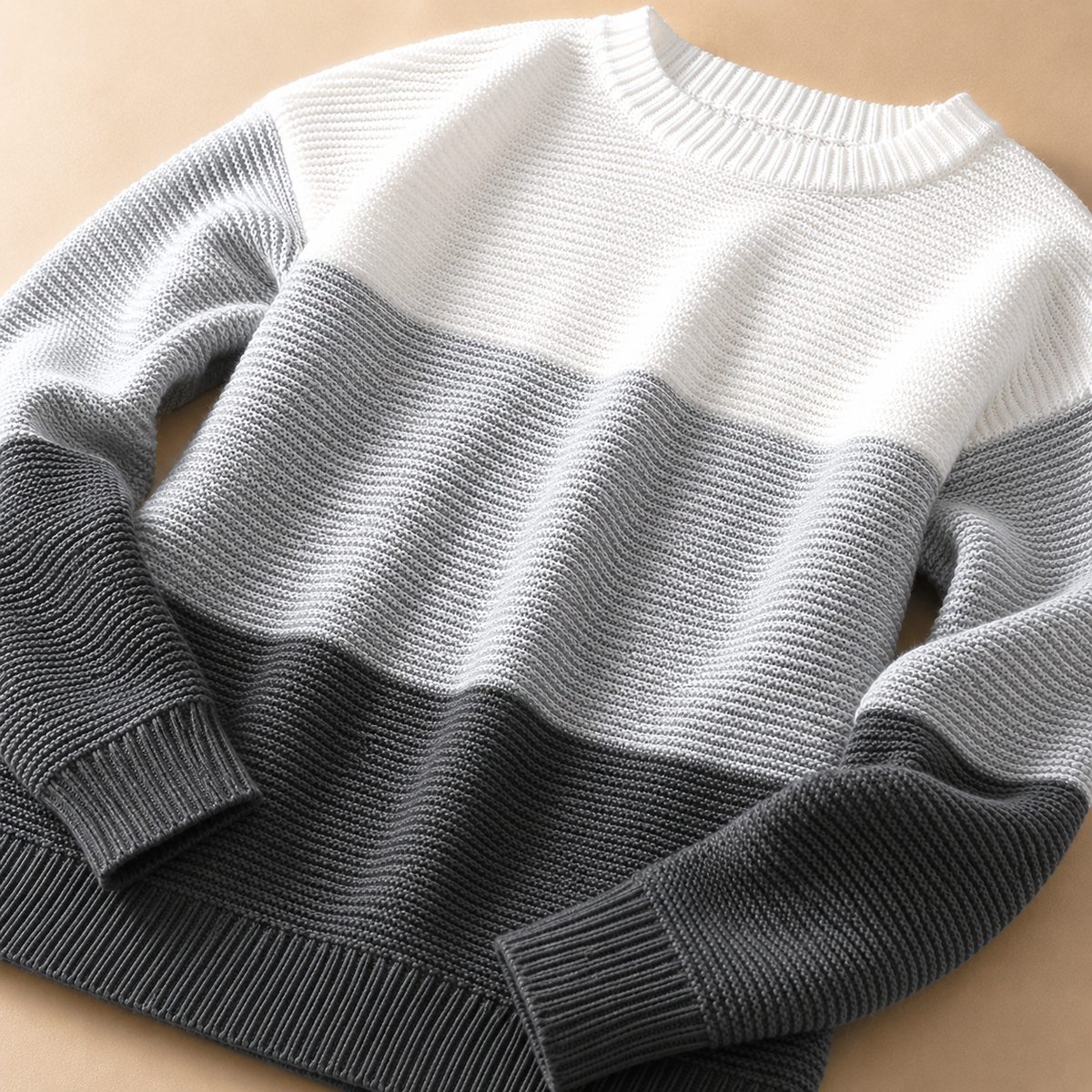 Women's Colorblock Knit Jumper | Relaxed Fit & Warm 15