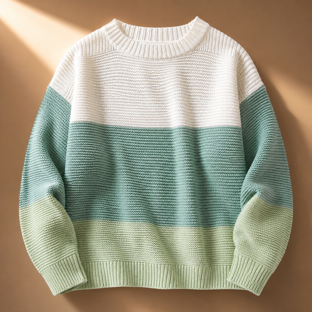 Women's Colorblock Knit Jumper | Relaxed Fit & Warm 2