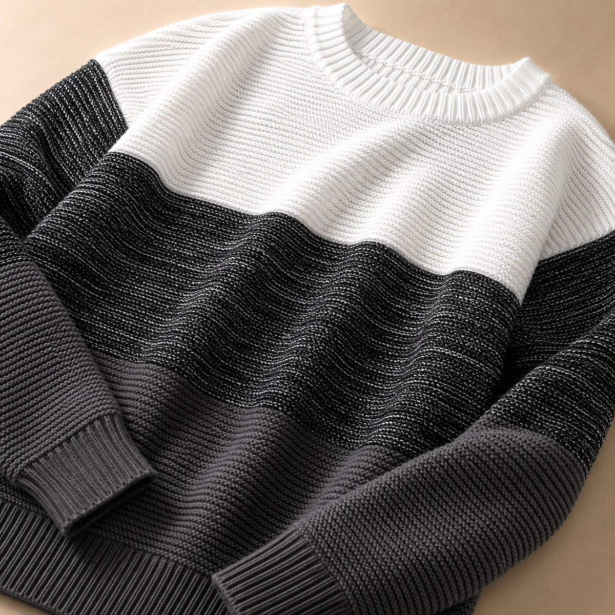 Women's Colorblock Knit Jumper | Relaxed Fit & Warm 21