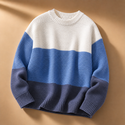 Women's Colorblock Knit Jumper | Relaxed Fit & Warm 4