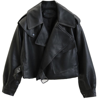 Women's Cropped Jacket | Belted & Tailored 4