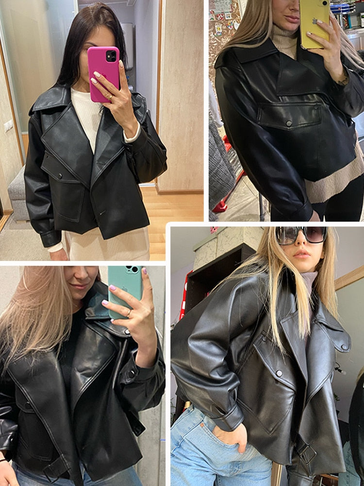 Women's Cropped Jacket | Belted & Tailored 5