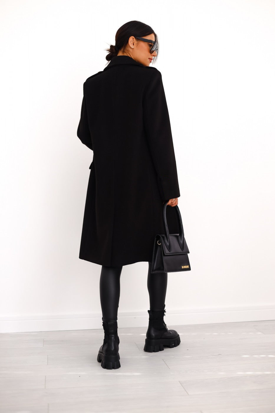 Women's Double-Breasted Coat | Tailored Fit & Long Length
