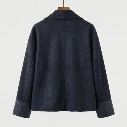 Women's Drape Jacket | Draped Lapel & Flowy Silhouette 6