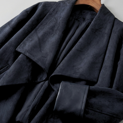 Women's Drape Jacket | Draped Lapel & Flowy Silhouette 8