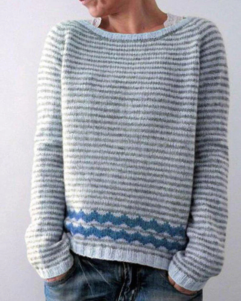 Women's Forest Print Jumper | Round Neck & Long Sleeves 2