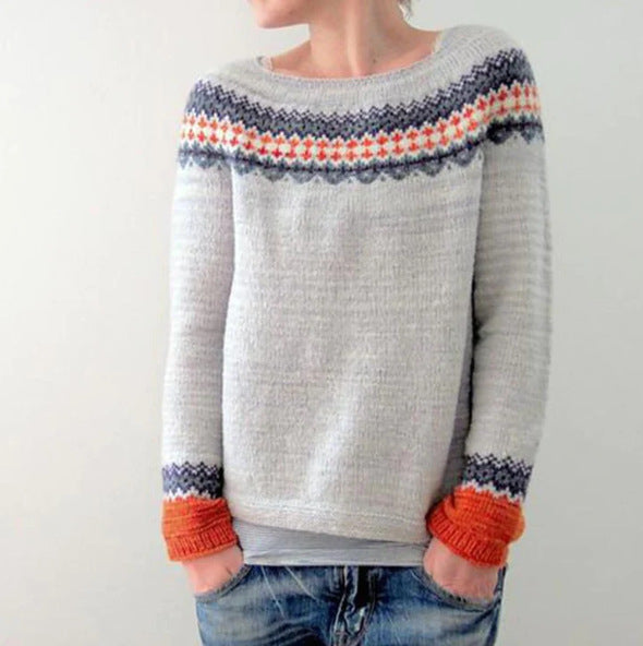 Women's Forest Print Jumper | Round Neck & Long Sleeves 5