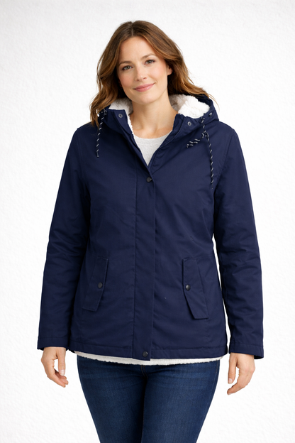 Women's Hooded Jacket | Warm & Windproof
