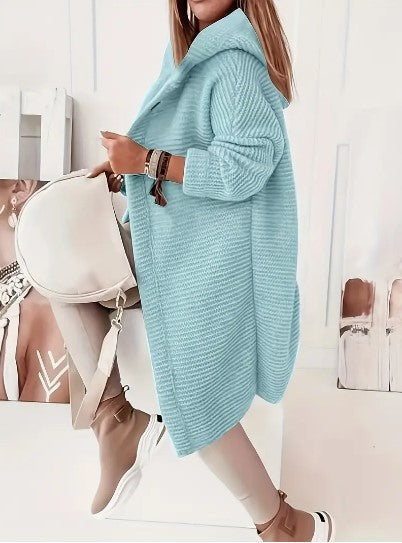 Women's Hooded Oversized Cardigan | Relaxed Fit & Warm