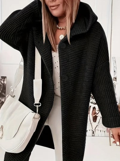 Women's Hooded Oversized Cardigan | Relaxed Fit & Warm