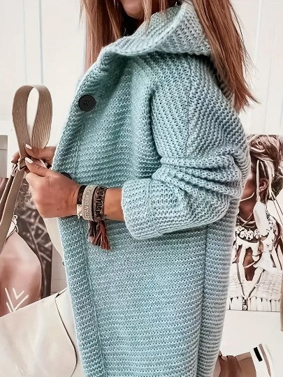Women's Hooded Oversized Cardigan | Relaxed Fit & Warm