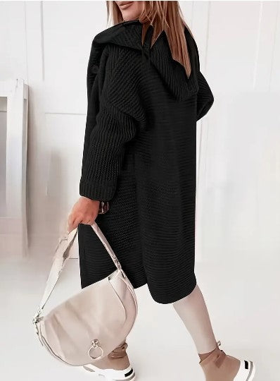 Women's Hooded Oversized Cardigan | Relaxed Fit & Warm