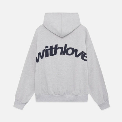 Women's Hoodie | Arched Back Print, Boxy Cropped Fit