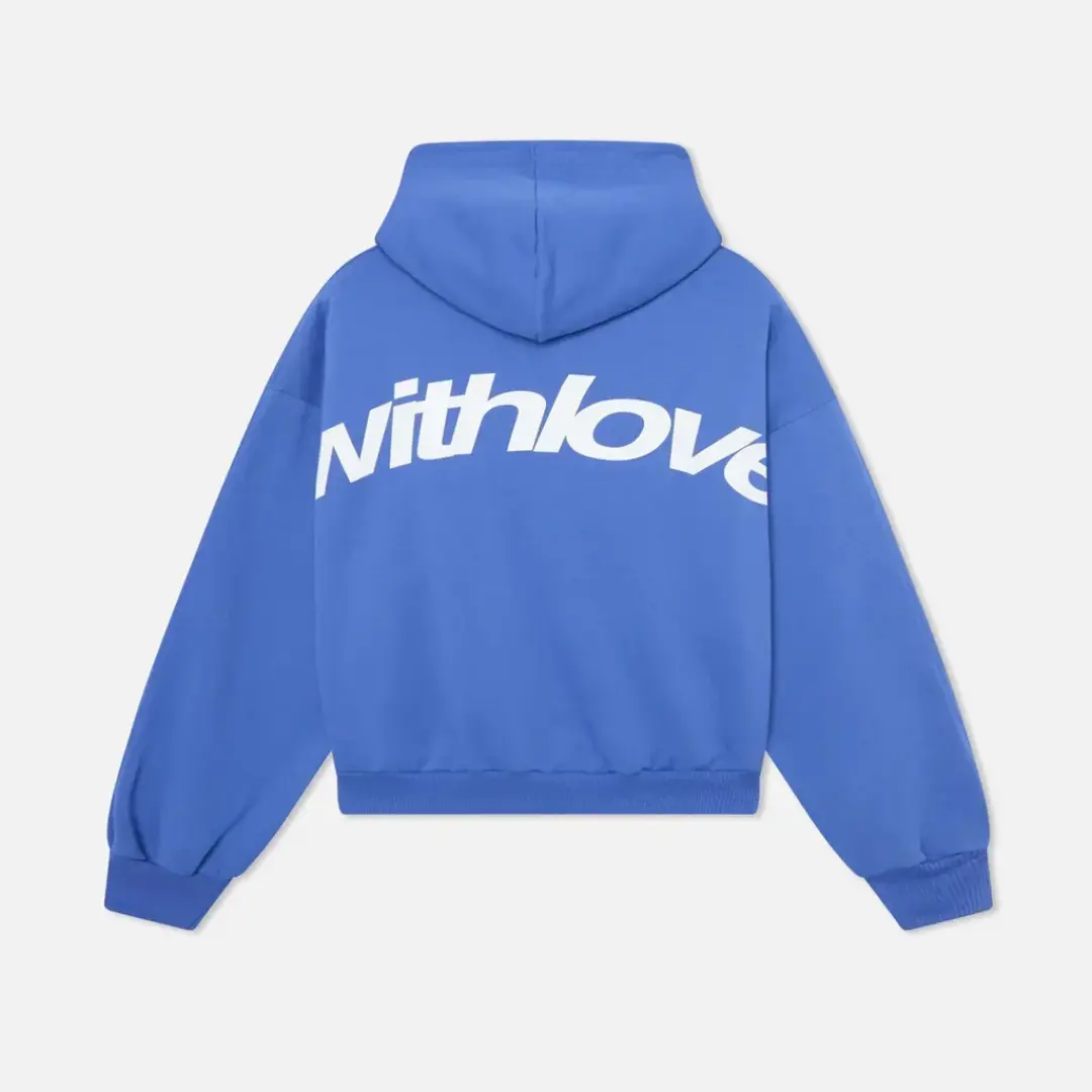 Women's Hoodie | Arched Back Print, Boxy Cropped Fit