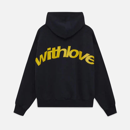 Women's Hoodie | Arched Back Print, Boxy Cropped Fit