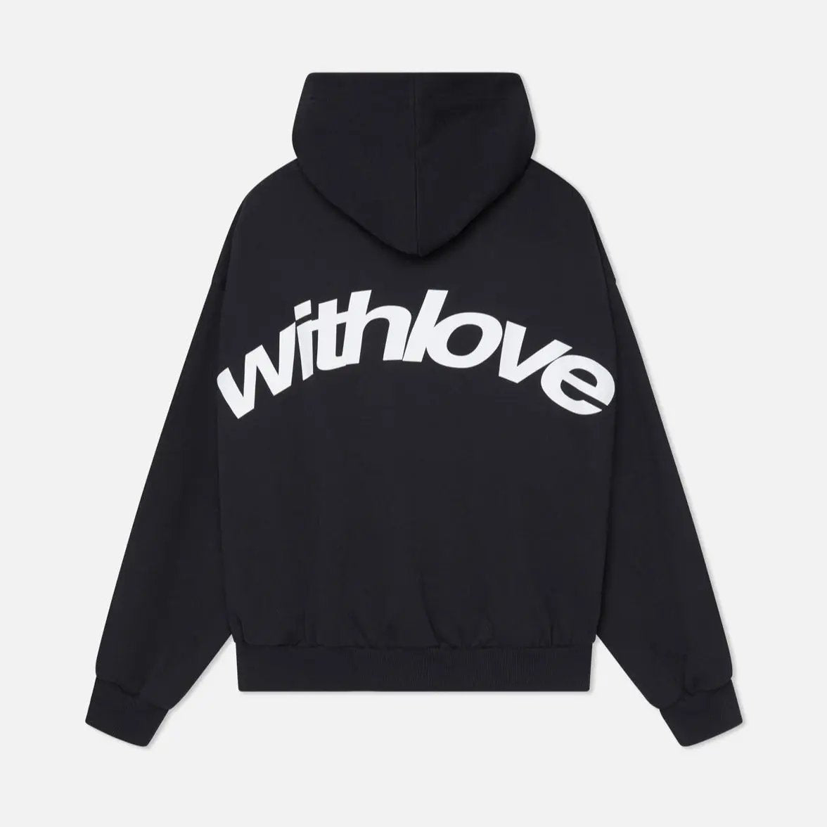 Women's Hoodie | Arched Back Print, Boxy Cropped Fit