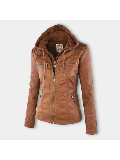 Olivia | Water-Resistant Hooded Jacket - Lumina 1