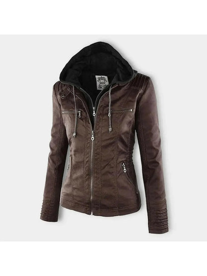 Olivia | Water-Resistant Hooded Jacket - Lumina 7