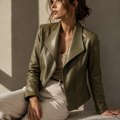Women's Jacket | Tailored Fit & Statement Collar 3