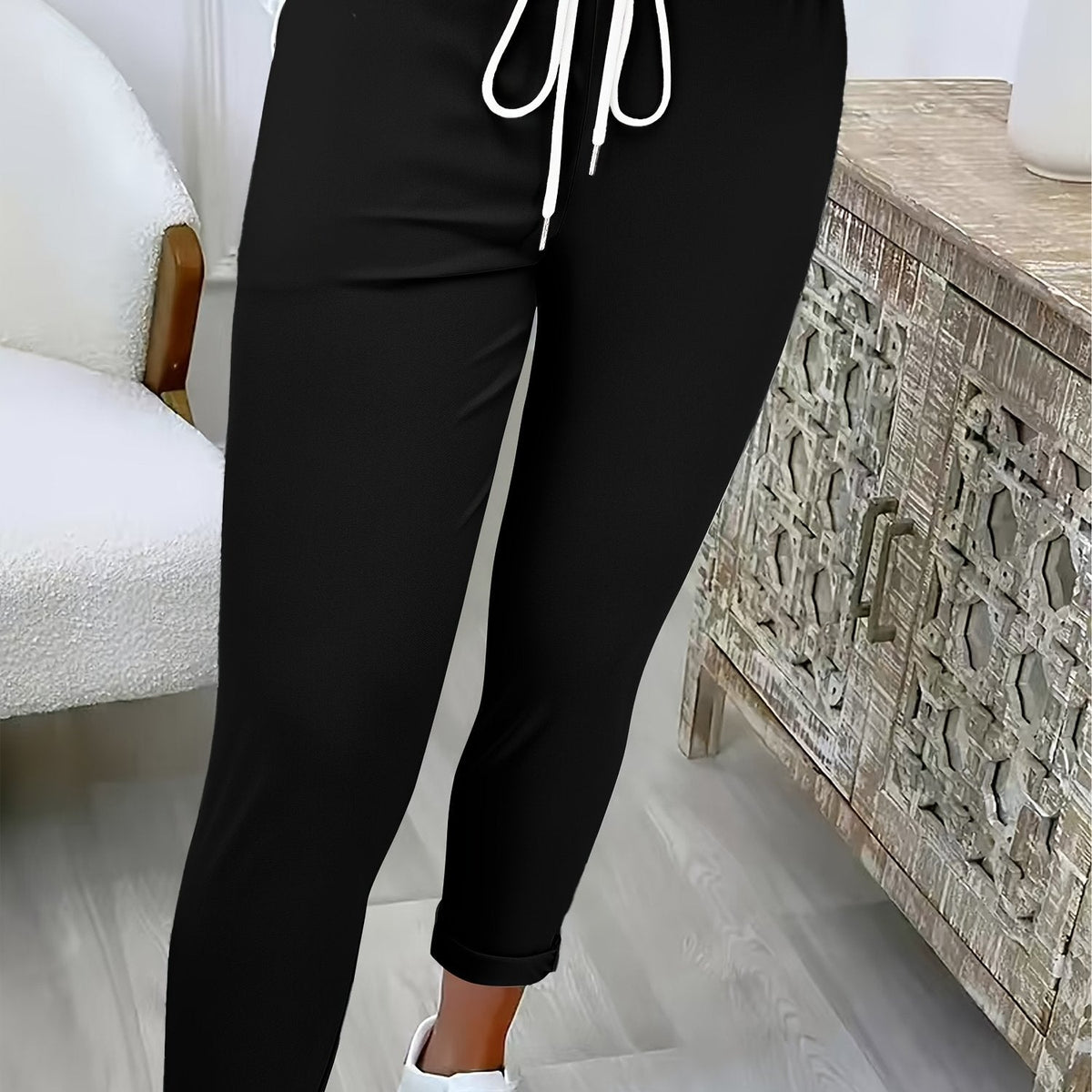 Women's Joggers | Adjustable Drawstring Waist 11