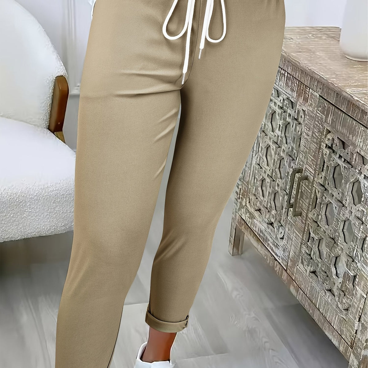 Women's Joggers | Adjustable Drawstring Waist 12