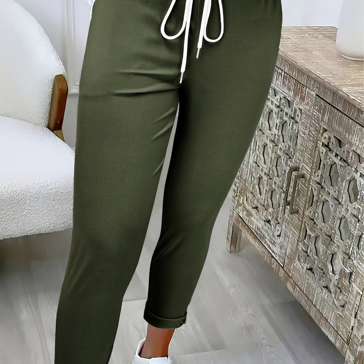 Women's Joggers | Adjustable Drawstring Waist 14