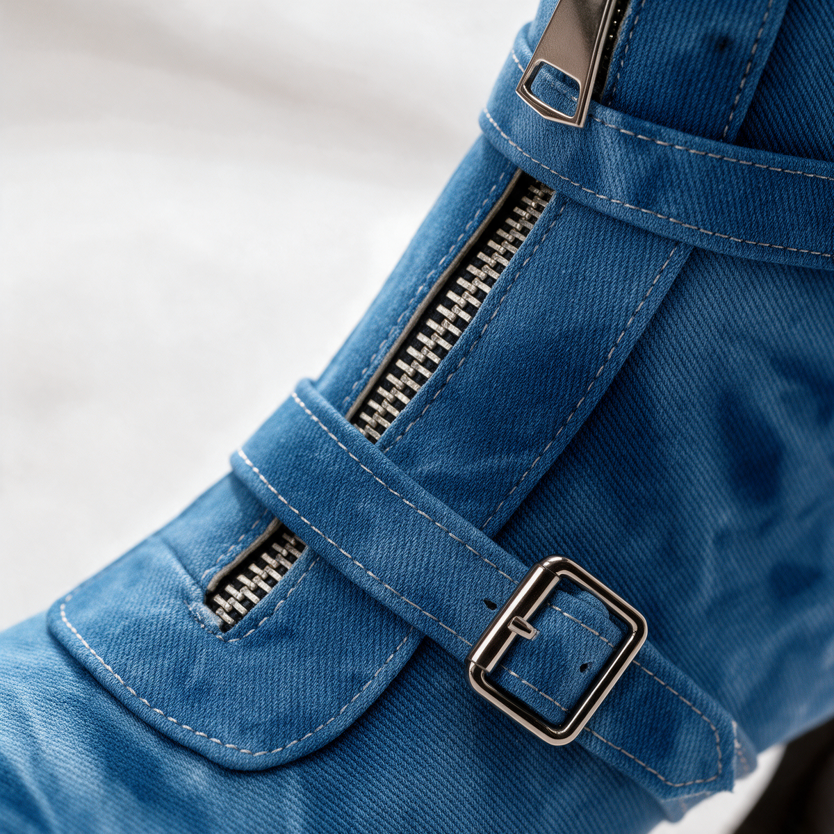 Women's Kitten Heel Zip Boots | Pointed Toe & Steady Step 8