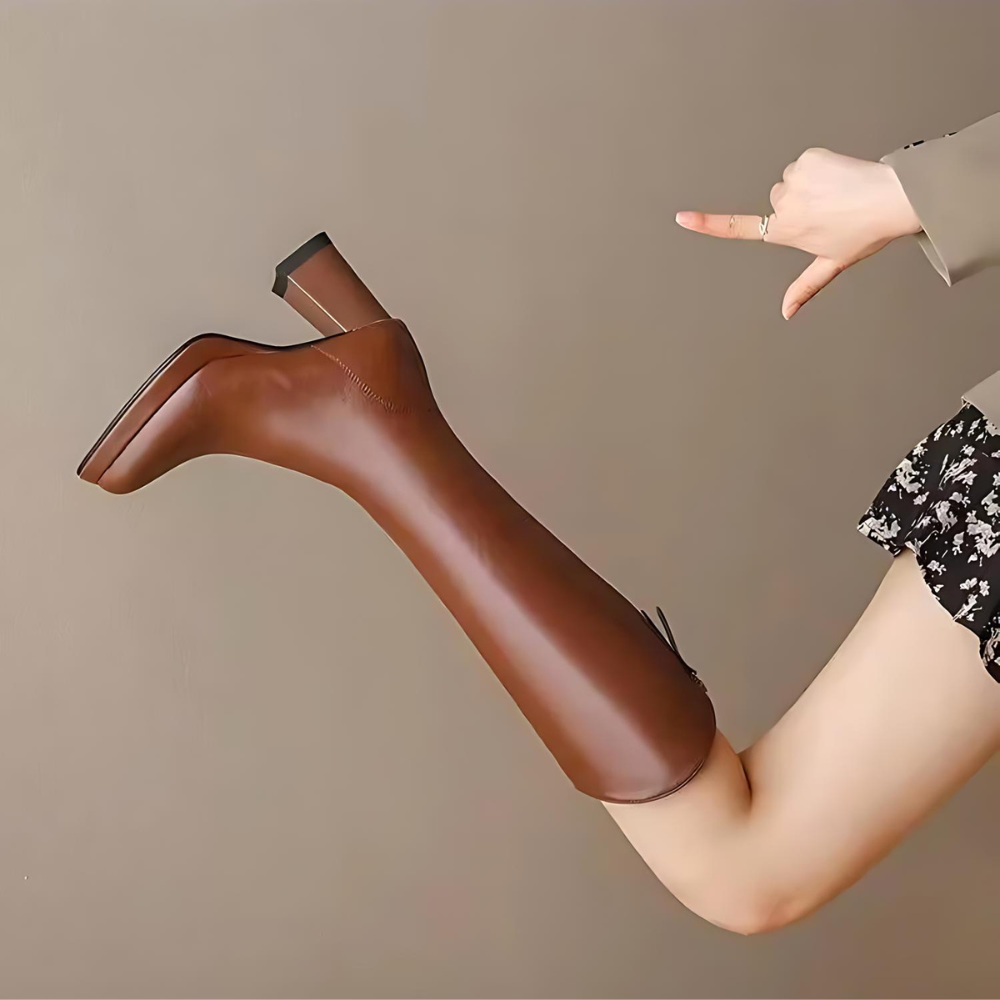 Women's Knee High Boot | Block Heel & All-Day Comfort 3