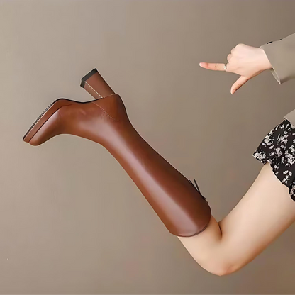 Women's Knee High Boot | Block Heel & All-Day Comfort 3