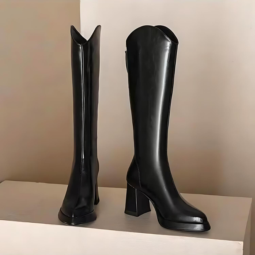 Women's Knee High Boot | Block Heel & All-Day Comfort 5