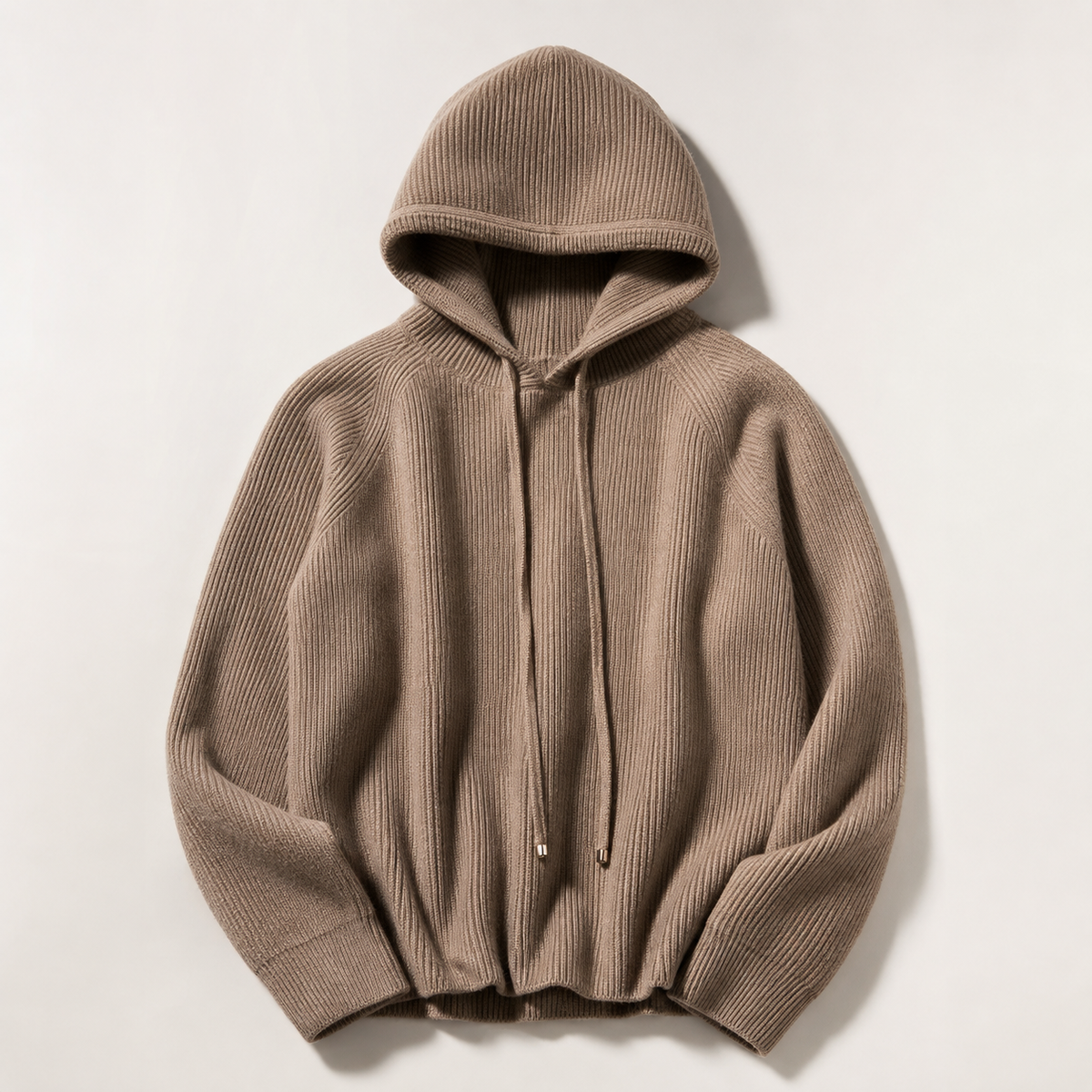 Women's Knit Hoodie | Ribbed Warmth & Easy Fit 6