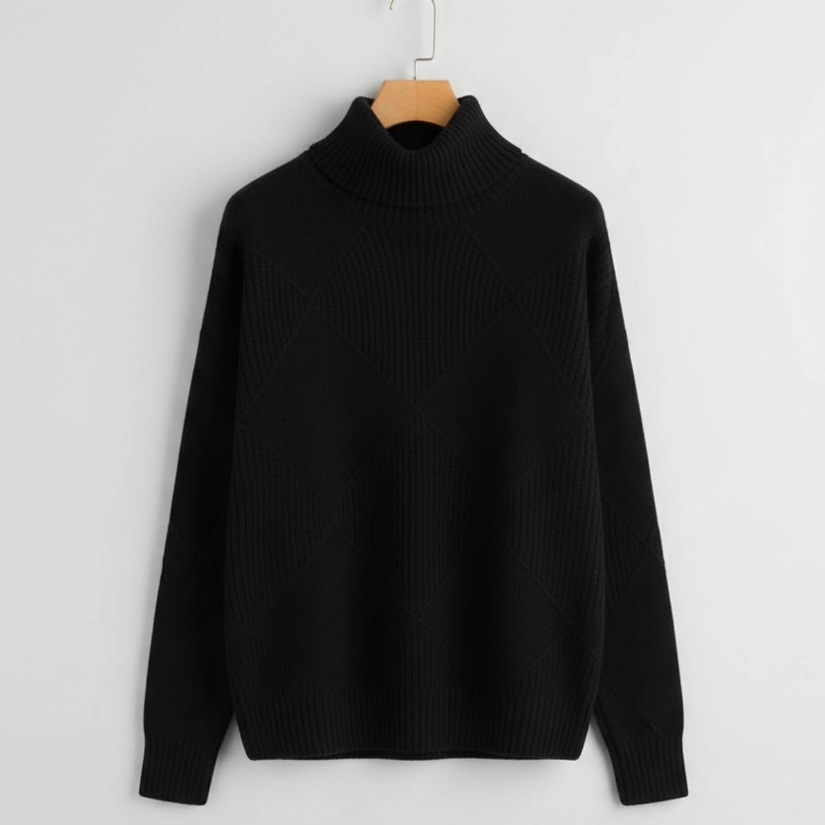 Women's Knit Sweater | High Neck & Warm Comfort 10
