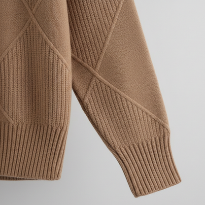 Women's Knit Sweater | High Neck & Warm Comfort 3