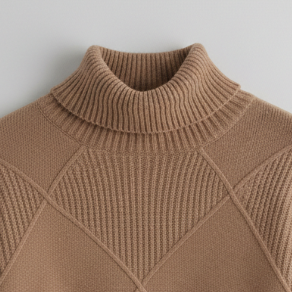 Women's Knit Sweater | High Neck & Warm Comfort 4