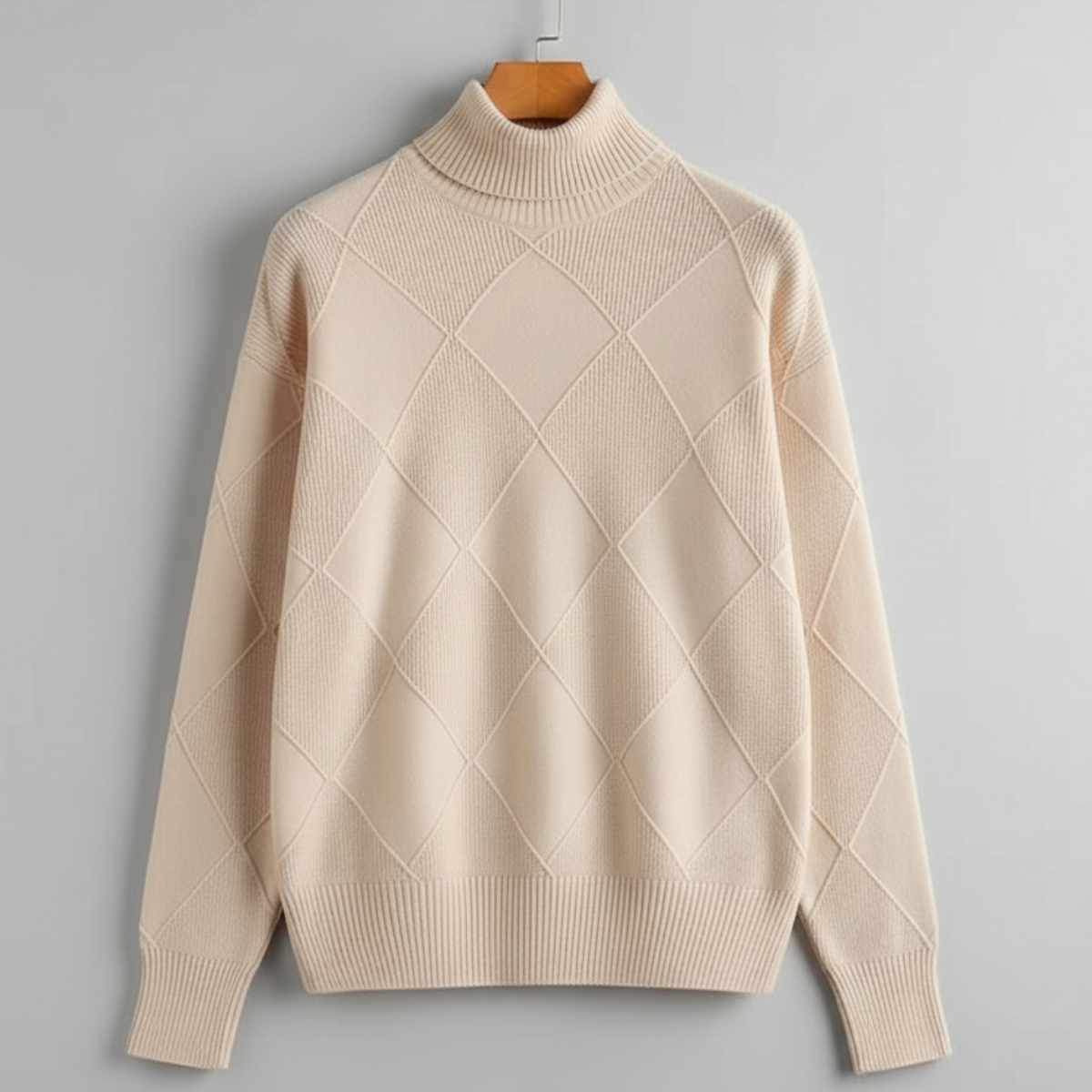 Women's Knit Sweater | High Neck & Warm Comfort 6