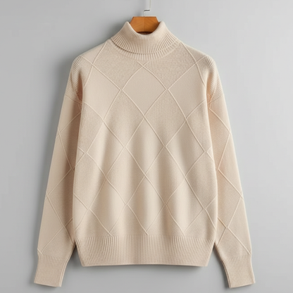 Women's Knit Sweater | High Neck & Warm Comfort 6