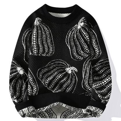 Pumpkin Knit Sweater - Boncini