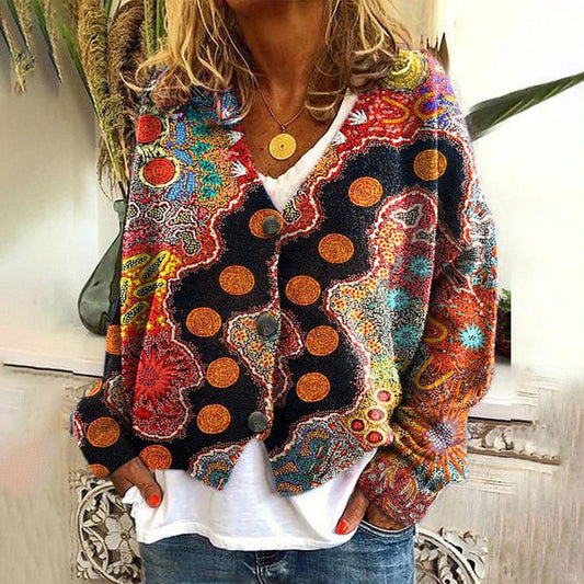 Women's Knit Sweater | Warm & Colourful