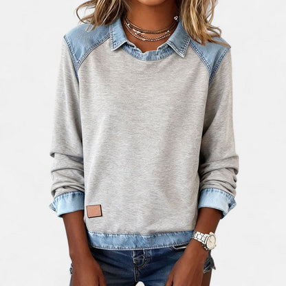 Women's Long Sleeve Blouse | Casual Collar Style 10